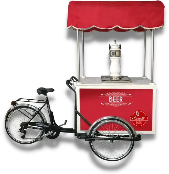 Wedding beer cart in Rome