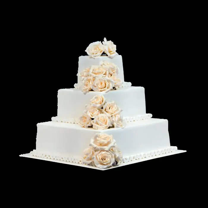 Wedding cake for cake mapping in Rome