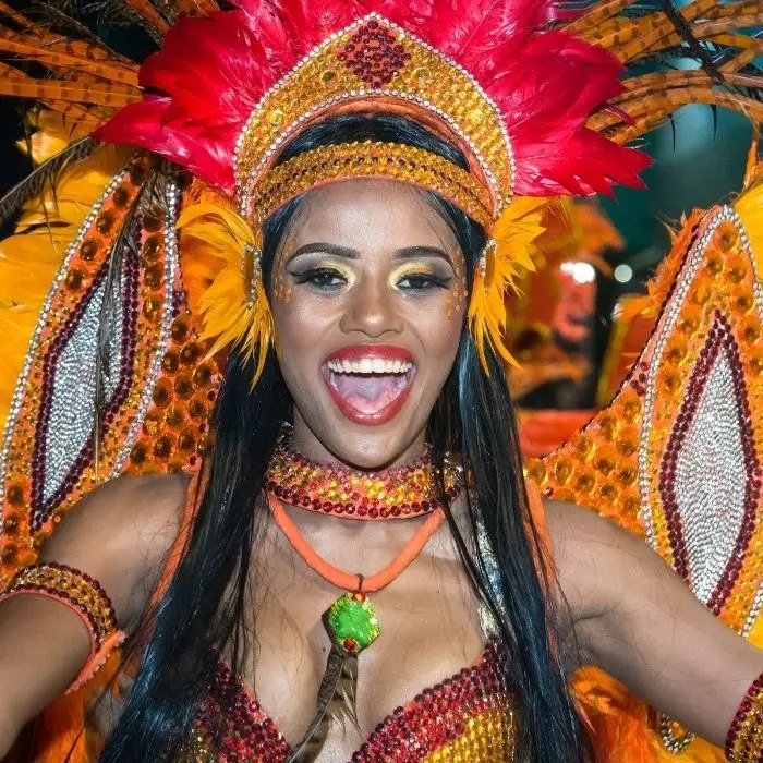 Brazilian dancers at a wedding in Rome