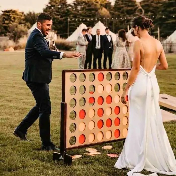 Giant connect four