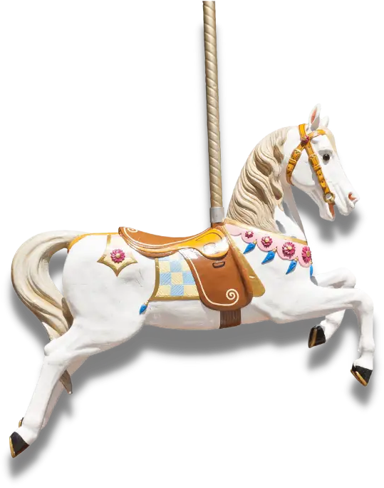 Carousel horse for weddings in Rome