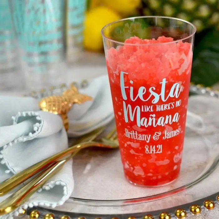 Personalised granita glass