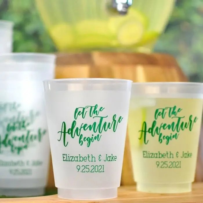 Personalised lemonade cups