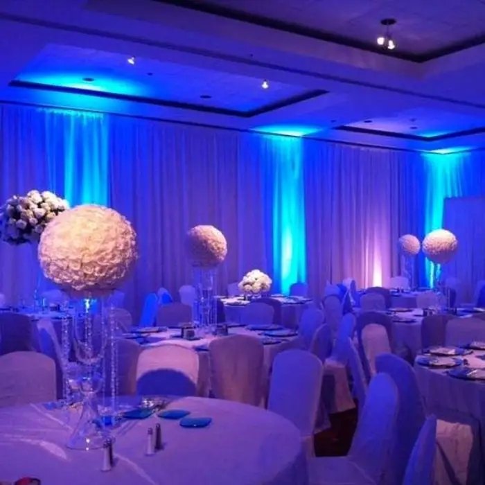 Wedding uplighting in Rome