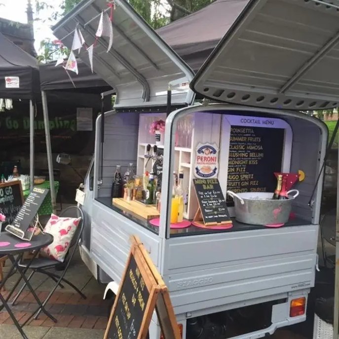 Street food Ape van