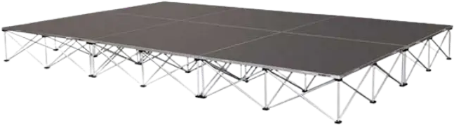 Modular stage for weddings in Rome