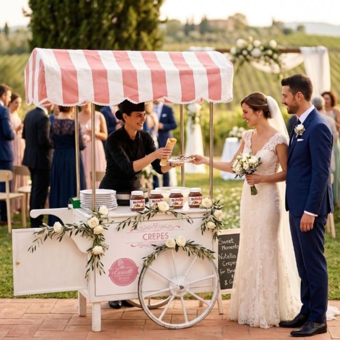 Crêpes cart